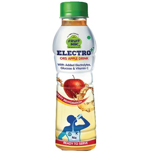 Amrutanjan Fruit Nik Electro+ Ors Apple Drink