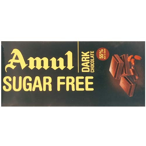 Amul Sugar Free Dark Chocolate