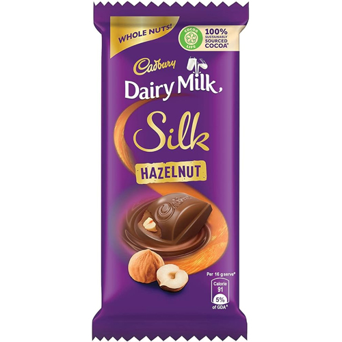 Cadbury Dairy Milk Silk Hazelnut Chocolate