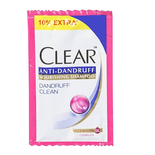 Clear Shampoo Sachet