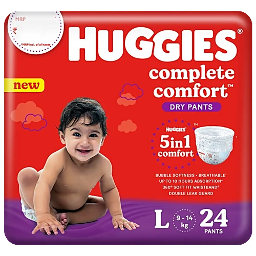 Huggies Diaper Pants Dry L