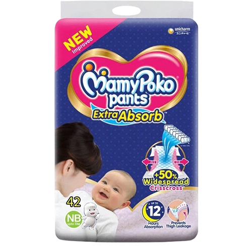Mamy Poko Tape New born Baby Diaper Pants