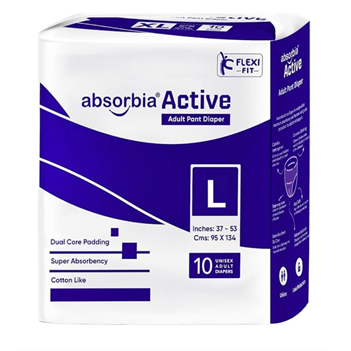 Absorbia Active Adult Diaper Pant Large