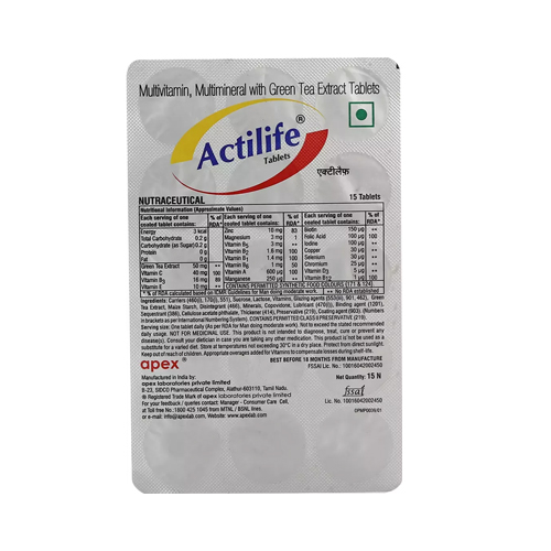 Actilife Tablets