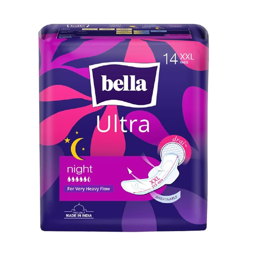 Bella Ultra Night Drai Sanitary Pads Women