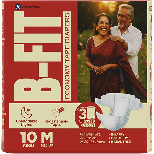 B Fit Economy Medium Pants Diapers