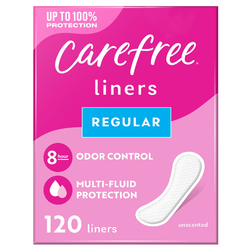Carefree Regular Panty Liners