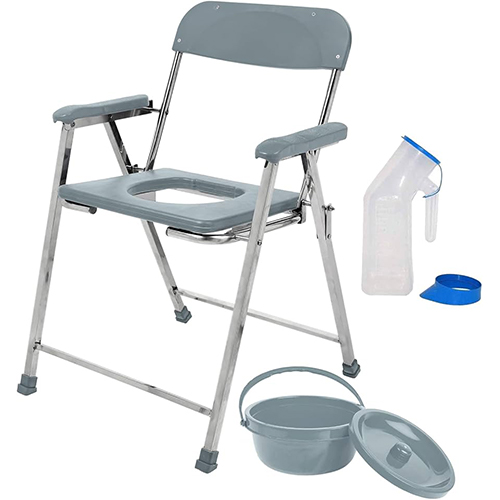 Commode Steel Chair Male