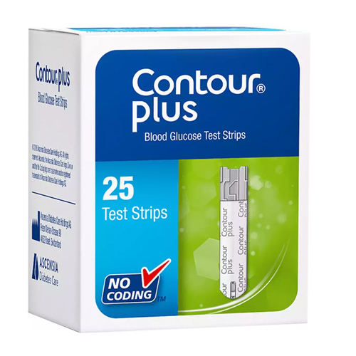 Contour plus Blood Glucose Test Strips