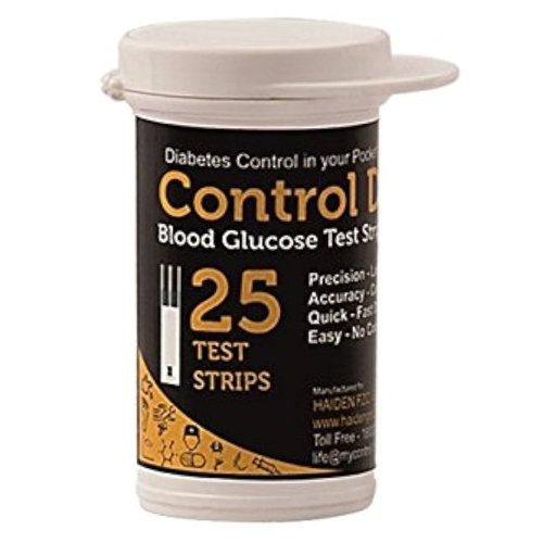 Control D Glucometer Test Strips