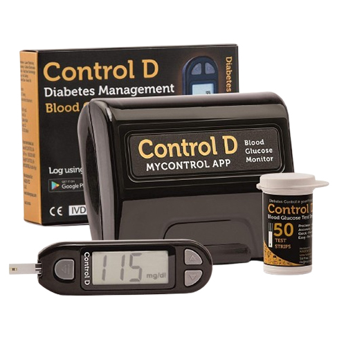 Control D Glucometer With Strip