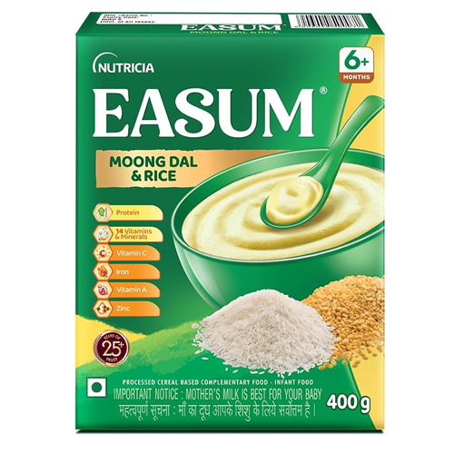 Easum Milk-Free Baby Cereal Rice Refill