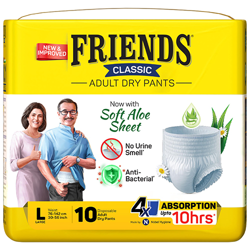 Friends Classic adult diaper pants Large