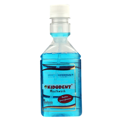 Kidodent Bubble Fruit & Bubblegum Mouthwash