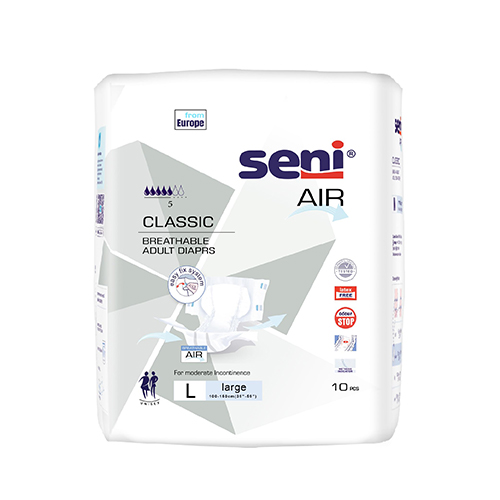 Seni Air Classic Breathable Adult Diapers Large