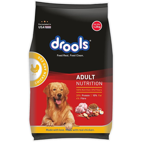 DROOLS ADULT CHICKEN AND EGG 50GM