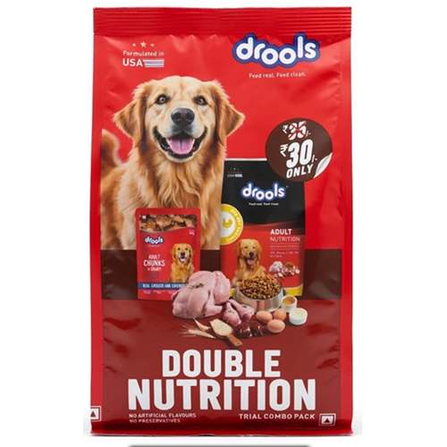 Drools Adult Double Nutrition Combo Pack