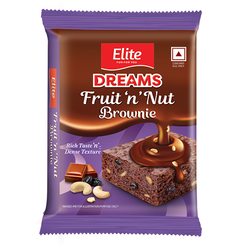 Elite Dreams Fruit & Nut Brownie