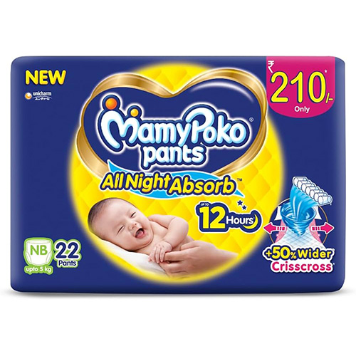 MAMY POKO PANTS ALL NIGHT ABSORB NB 10S