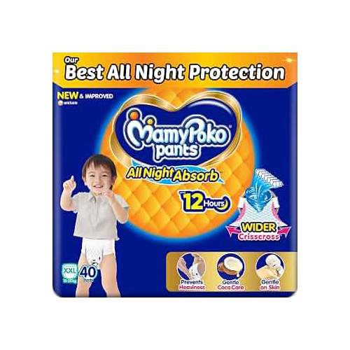 Mamy Poko Pants All Night Absorb Baby Diapers Xxxl