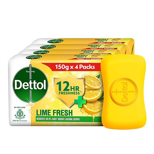 Dettol Lime Fresh Soap Offer Pack
