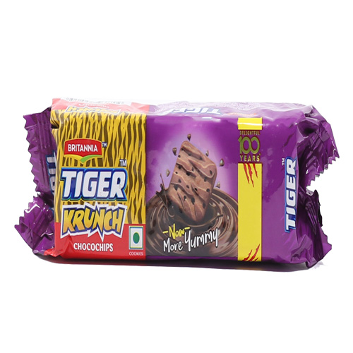 Britannia Tiger Krunch Chocochips Biscuits