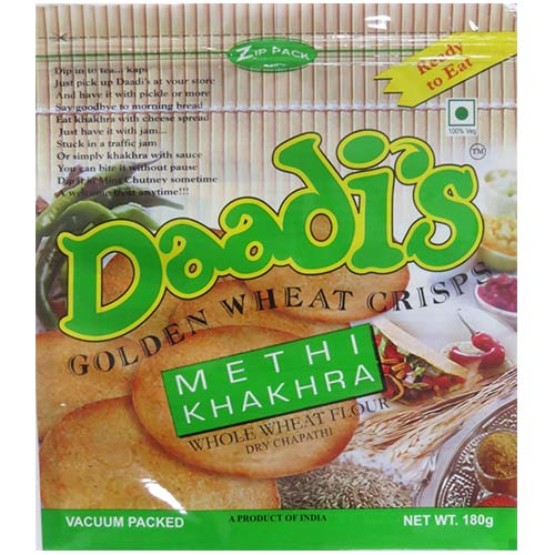 Daadis Methi Khakhra Chapathi