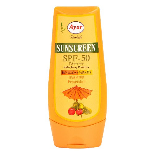 Ayur Sunscreen Spf-50 Pa +++