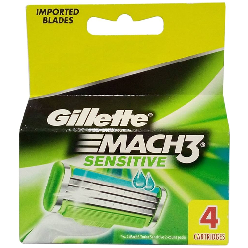 Gillette Mach3 Sensitiv Cartrides
