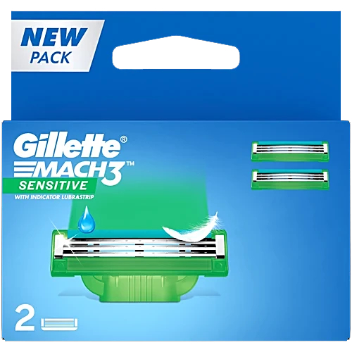 Gillette Mach3 Sensitiv Cartridg