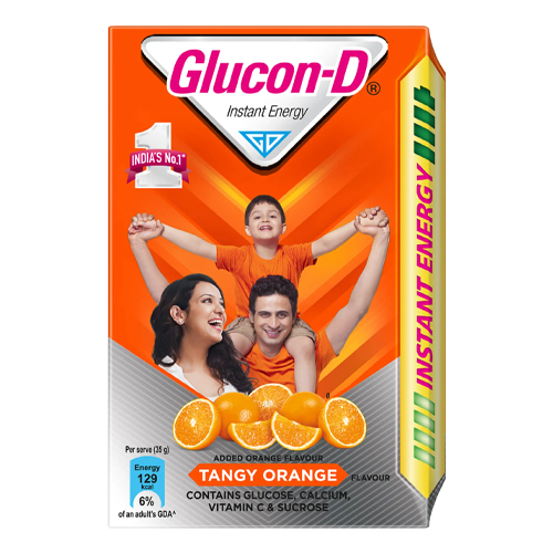 Glucon-D Tangy Orange Glucose Powder