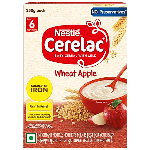 Nestle Cerelac 1St (Wheat Apple)