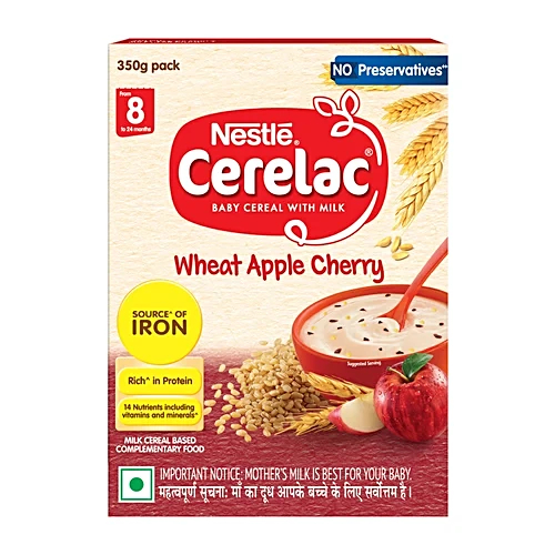 Nestle Cerelac 2Nd (Apple Cherry)