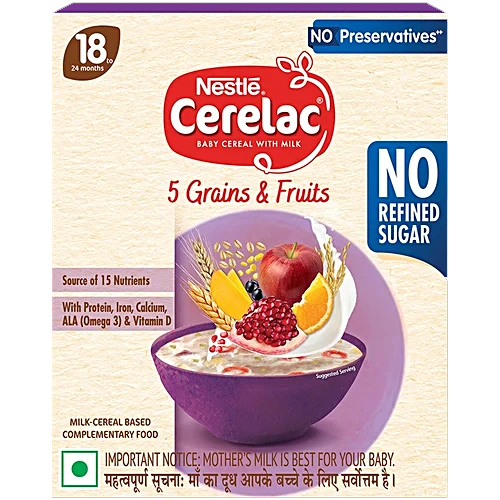 Nestle Cerelac 4Th (5 Fruits)