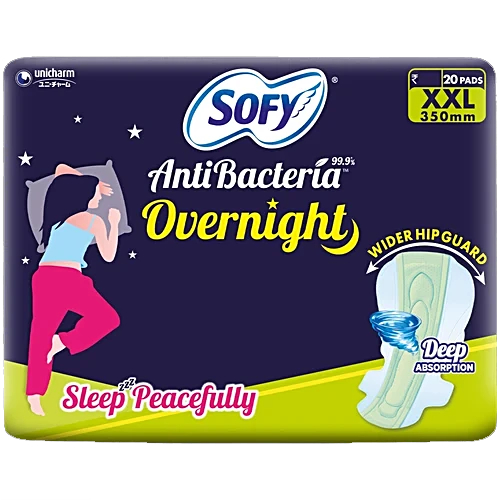 Sofy Anti Bacteria Overnight Xxl Pads