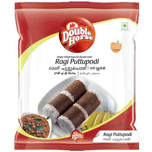 Double Horse Puttupodi - Ragi