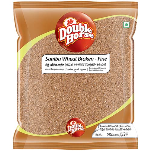 Double Horse Samba Wheat Rava