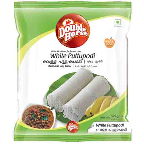 Double Horse White Puttupodi