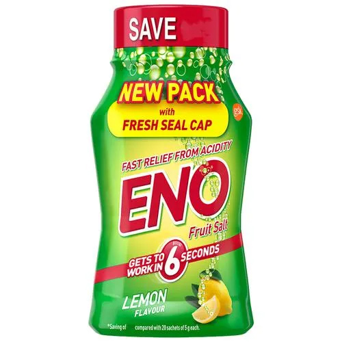 Eno Fruit Salt & Lemon Jar