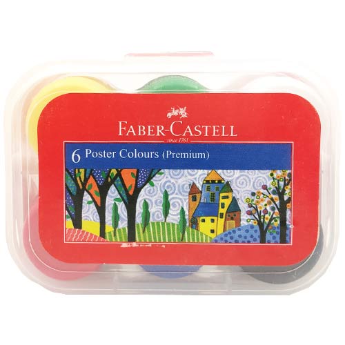 Faber Castell 6 Poster Colours