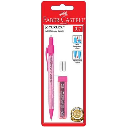 Faber Castell 0.7 mm Tri Click Mechanical Pencils