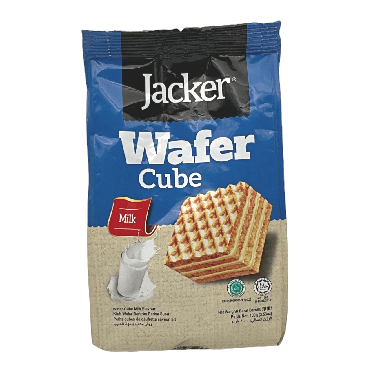 Jacker Wafer Biscuits Milk Cube