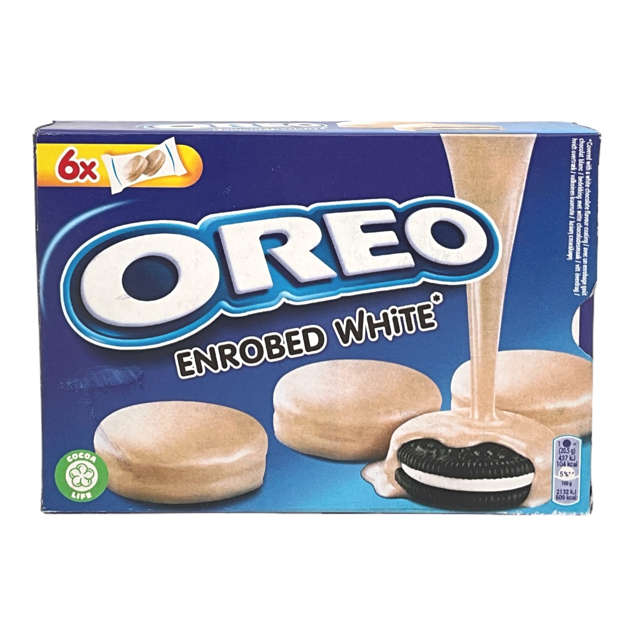 Oreo Enrobed White Biscuits