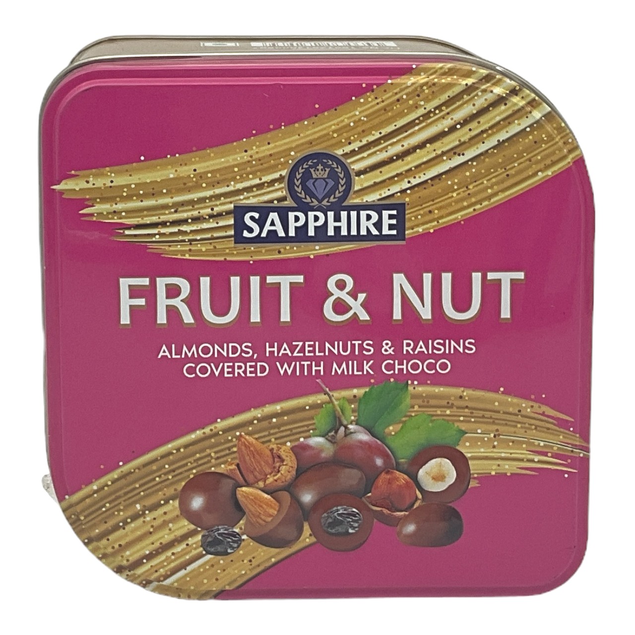 Sapphire Square Tin Fruit & Nuts