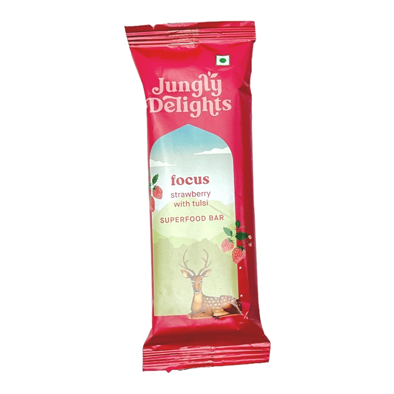 Jungly Delights Focus Strawberry Tulsi