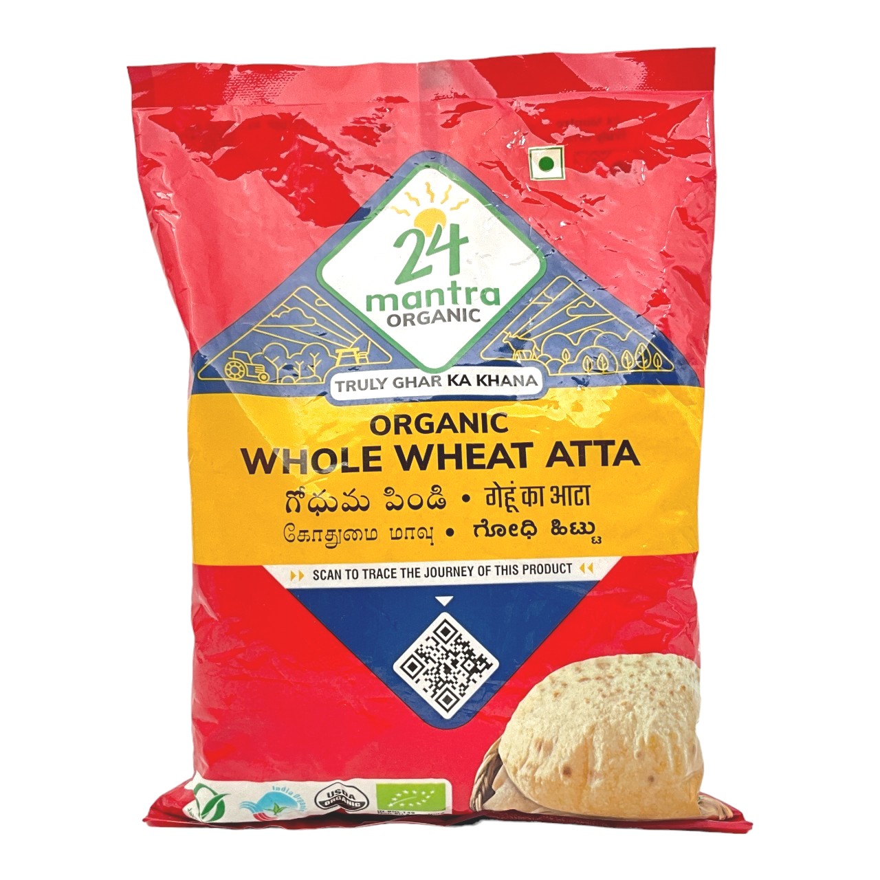 24 Mantra Wheat Atta Premium