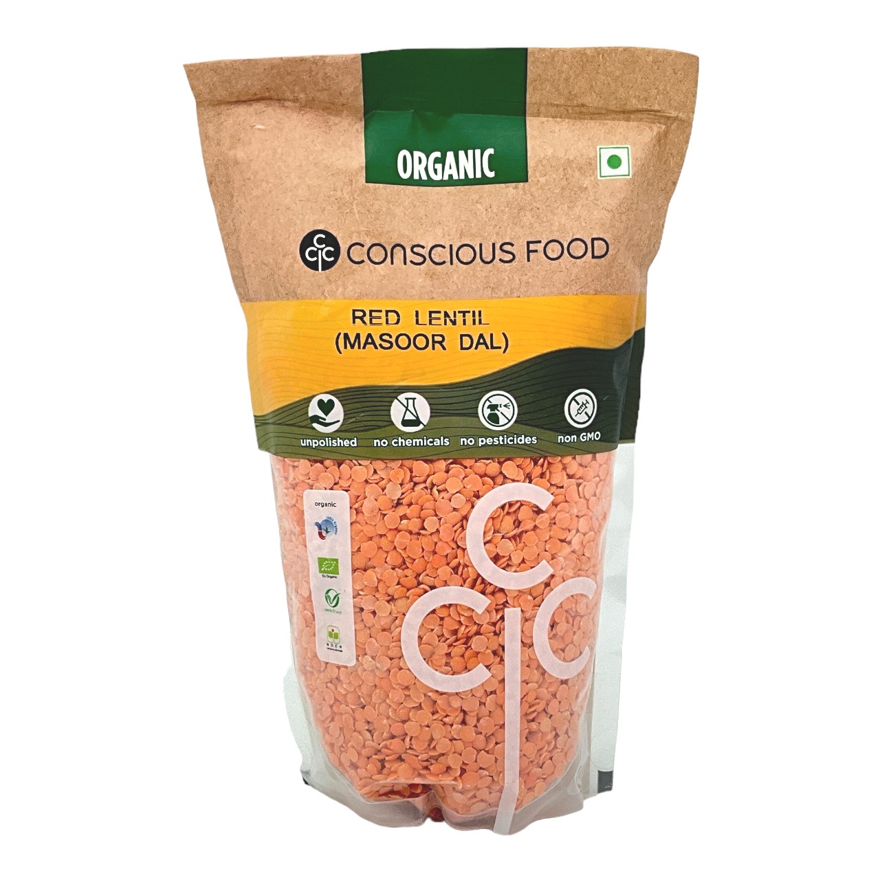 Conscious Food Red Lentil Masor Dal