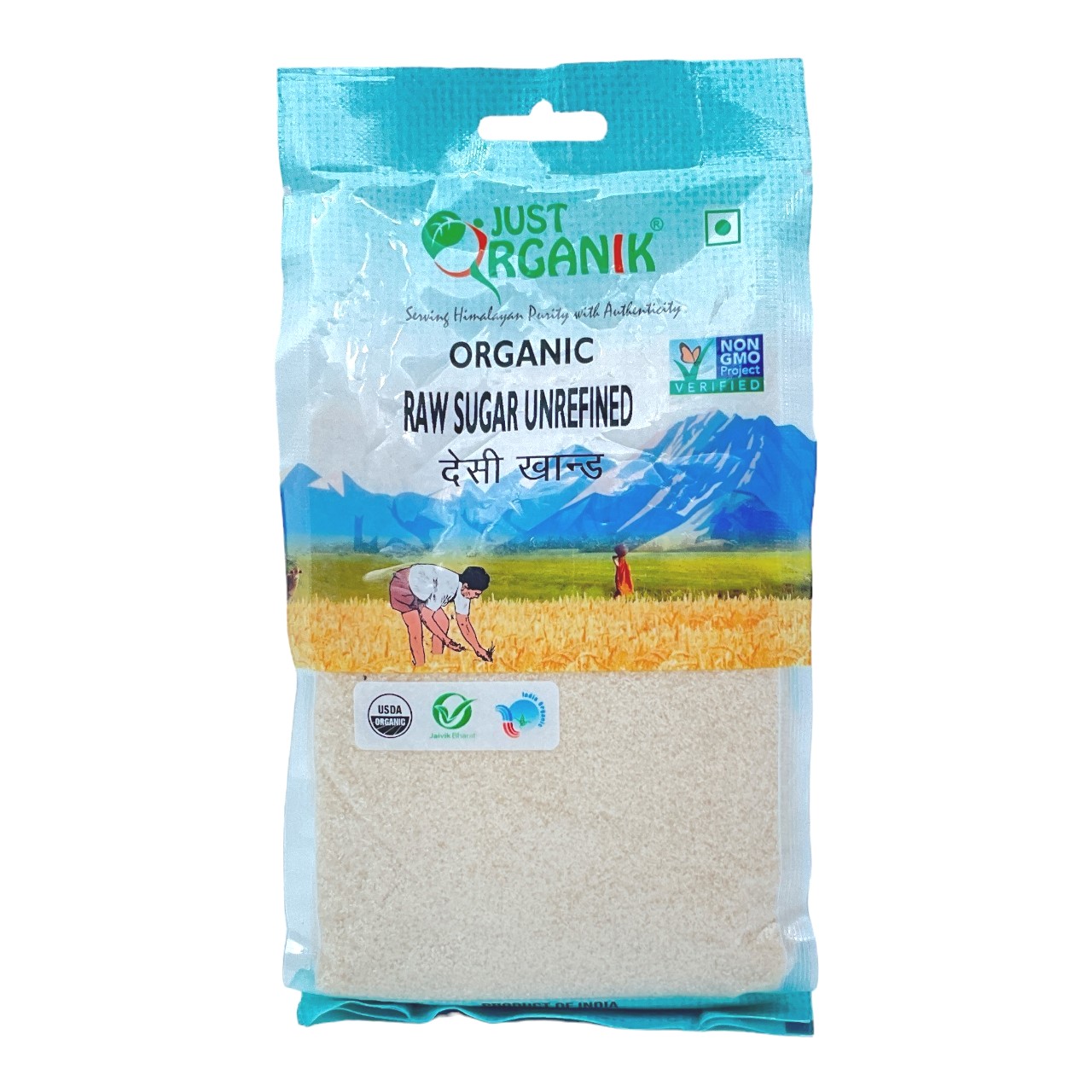 Just Organik Raw Sugar Unrefined