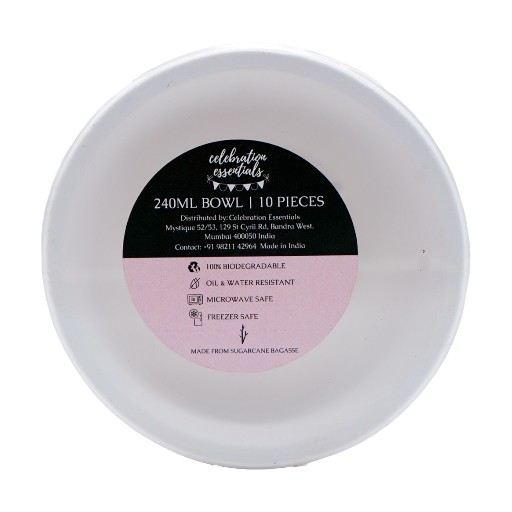 Celebrations Bagasse 240 ml Bowl