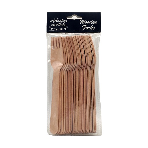 Celebrations Wooden Forks 16cm